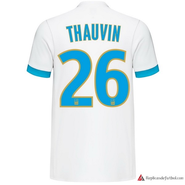 Camiseta Marsella Primera equipación Thauvin 2017-2018